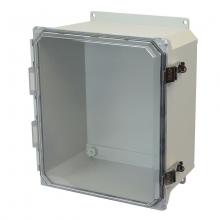 Allied Moulded Products AMU1426CCLF - 14X12X6 UL ENCL CLEAR HNG SL CVR FLNG