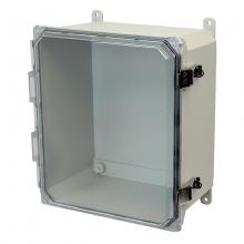 Allied Moulded Products AMU1426CCL - 14X12X6 UL ENCL CLEAR HNG SL CVR FEET