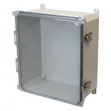 Allied Moulded Products AMU1426CCT - 14X12X6 UL ENCL CLEAR HNG TL CVR FEET