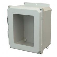 Allied Moulded Products AMU1860WF - 18X16X10 UL ENCL SCR WDW CVR FLNG