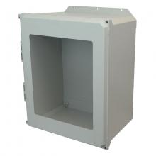 Allied Moulded Products AMU2060HWF - 20X16X10 UL ENCL HNG SCR WDW CVR FLNG