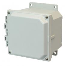 Allied Moulded Products AMU664F - 6X6X4 UL ENCL SCR CVR FLNG