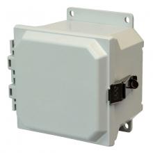 Allied Moulded Products AMU664LF - 6X6X4 UL ENCL HNG SL CVR FLNG