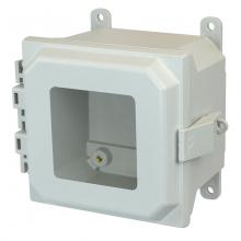 Allied Moulded Products AMU664NLW - 6X6X4 UL ENCL HNG NL WDW CVR FEET