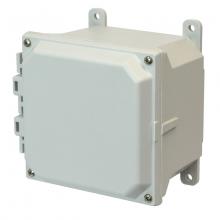 Allied Moulded Products AMU664 - 6X6X4 UL ENCL SCR CVR FEET