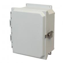 Allied Moulded Products AMU864TF - 8X6X4 UL ENCL HNG TL CVR FLNG