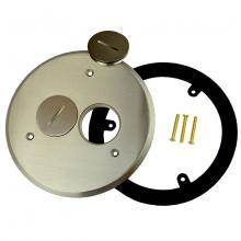 Allied Moulded Products FB-3NCVR - ROUND DUPLEX NICKEL CVR KIT