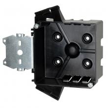 Allied Moulded Products PJ-20H - 4 IN SQ BOX 20.5 CU IN SIDE MNT HGR