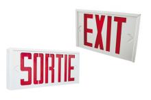 AimLite EXSTUMWHT-UNVDC - EXIT ST.U-F U-MNT LED UDC WHT
