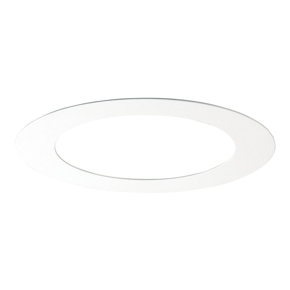 4&#34; METAL OVERSIZE TRIM RI NG, WHITE