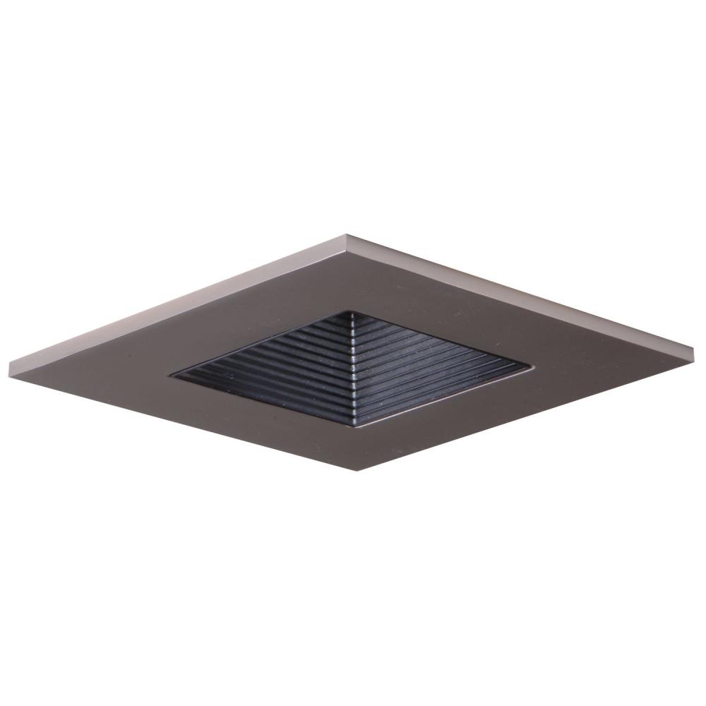 3&#34; ADJ LENS SQUARE MB BAFFLE, SN TRIM