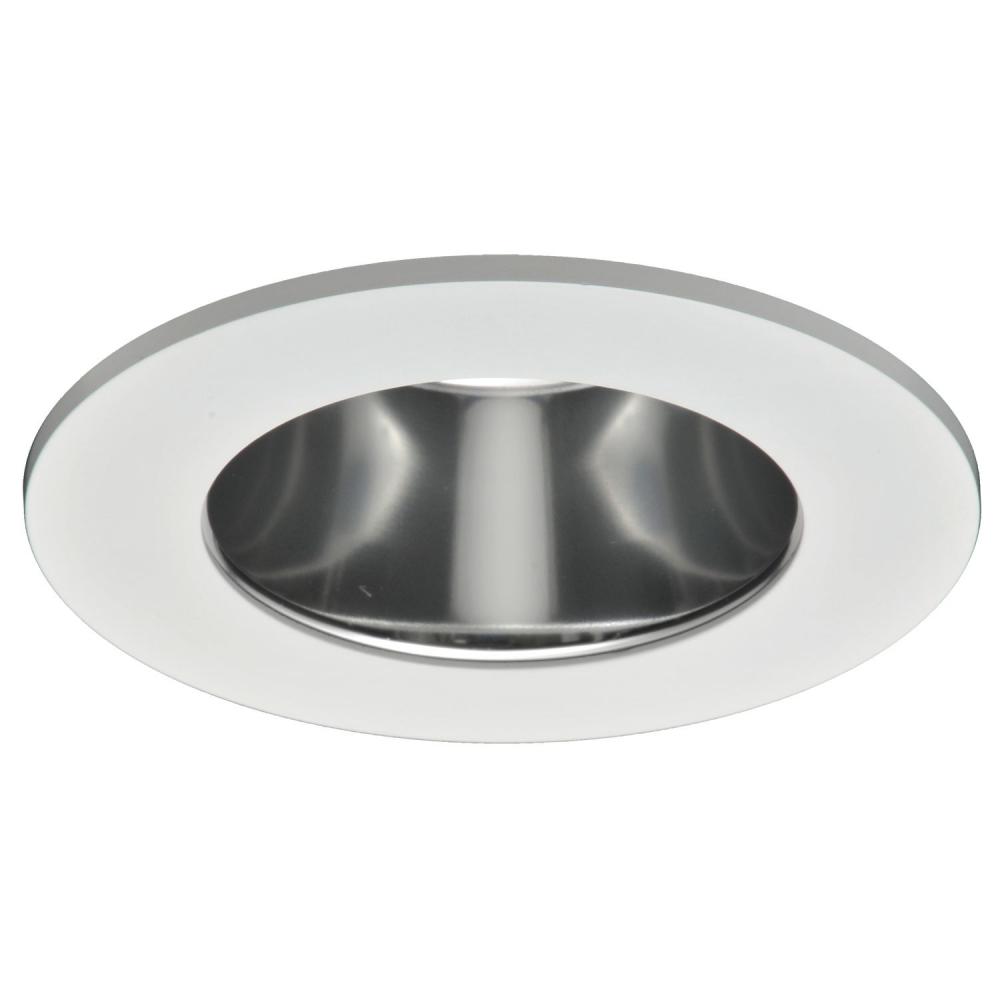 4&#34; SPECULAR CLEAR REFLECTOR W/LENS,WHITE
