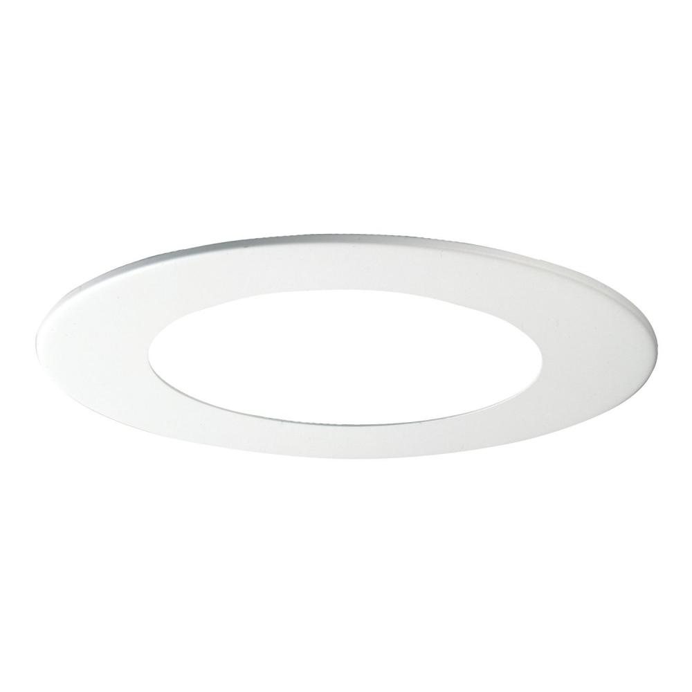 6&#34; PLASTIC OVERSIZE TRIM RING, WHITE