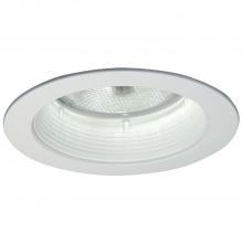Cooper Lighting Solutions 5014P - ENCLOSED BAFFLE SPLAY WHITE