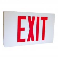Cooper Lighting Solutions CX72WHSD - EXIT,WH DC HOUS,UNV,RNG, W BAT,2 SIDE,SD