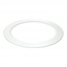 Cooper Lighting Solutions TRM690WH - 6IN LED OVERSIZE TRIM RING, MATTE WHITE