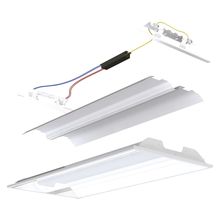 Cooper Lighting Solutions ART-2CRK-232-W-UNV-EB81-U - ART 2X4 KIT, 2L T8, REFL, COMMERCIAL