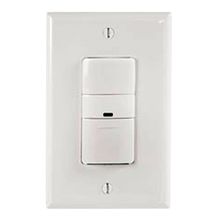 Cooper Lighting Solutions VSW-P-0801-120-W - PIR WALL SWITCH 120V MAN W