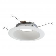Cooper Lighting Solutions 692W - 6IN LED DOWNLIGHT TRIM, MATTE WHITE REFL