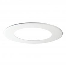Cooper Lighting Solutions OT403P - 6" PLASTIC OVERSIZE TRIM RING, WHITE