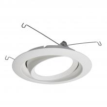 Cooper Lighting Solutions 694WB - 6IN LED DIRECTIONAL  TRIM, MATTE WHITE