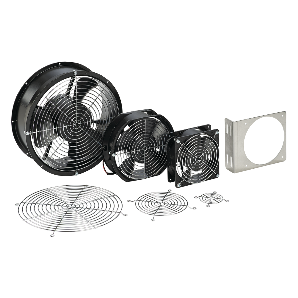 4in FAN 115Vac quiet Cord
