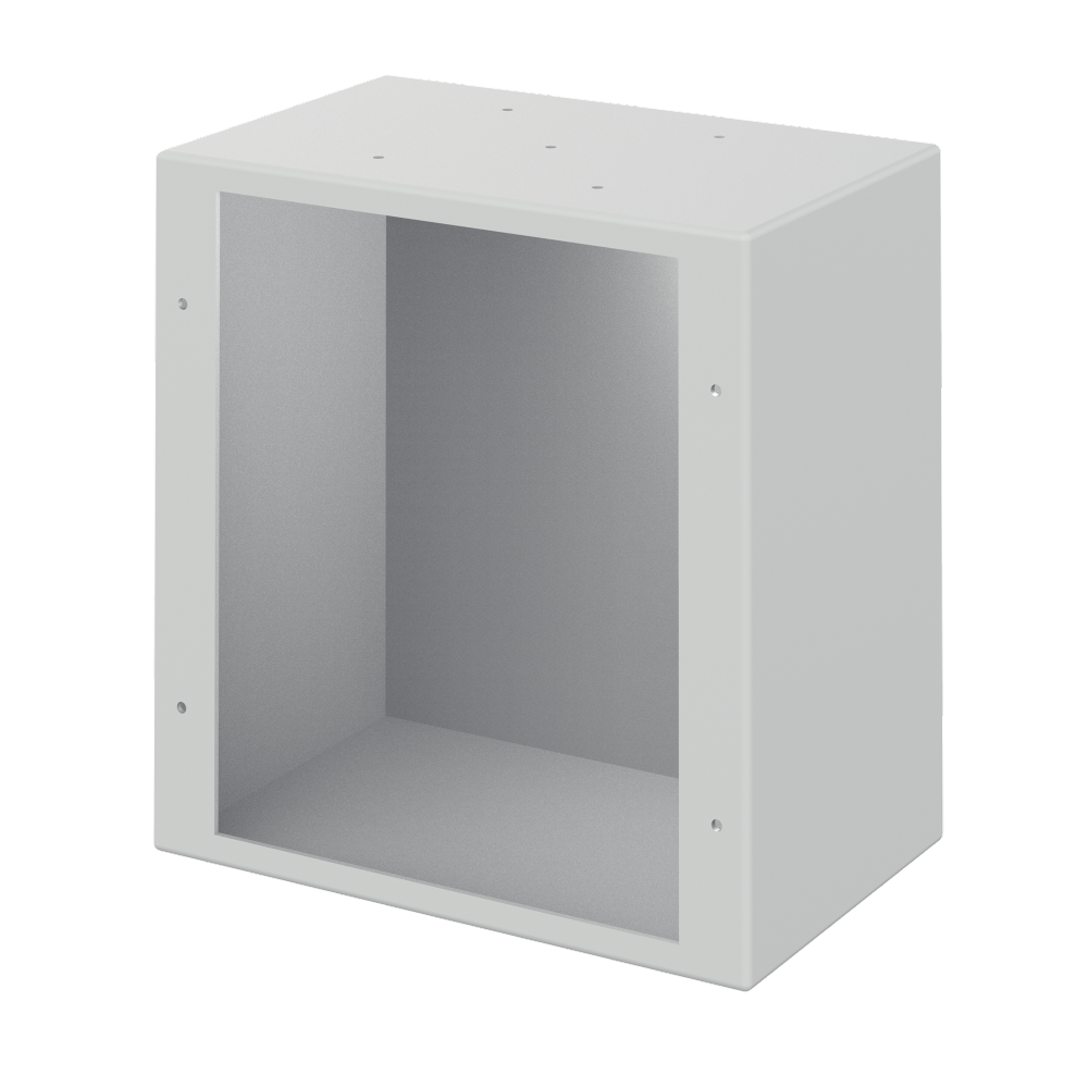 Solid Back Body, 166x160x102
