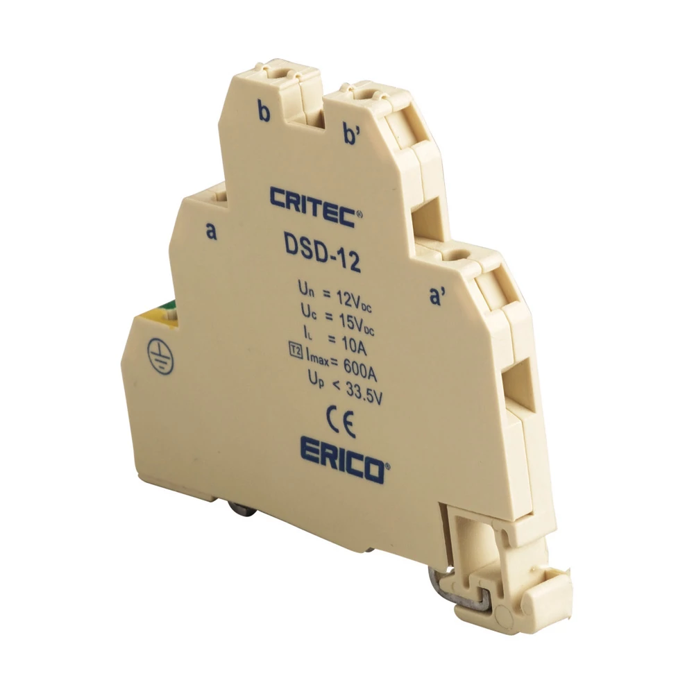 SURGE DIVERTER, 12/24 DC, 0-12 VDC UN