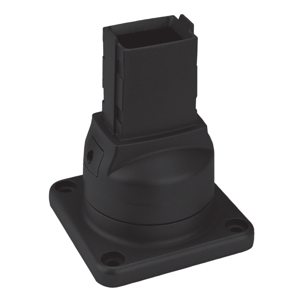 Turnable Base Bracket RAL9005
