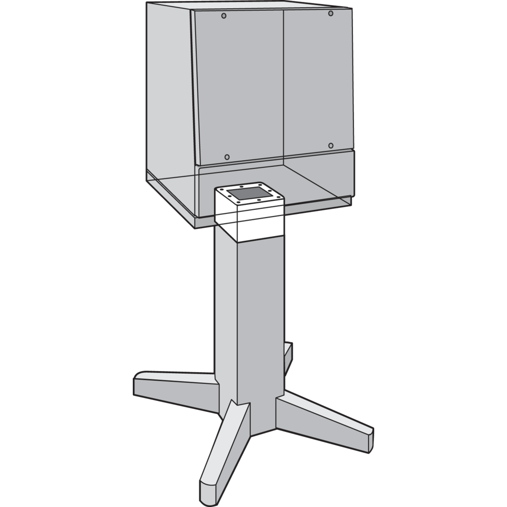 Stainless Extension, fits 8x8