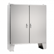 nVent A74H6012SS6LP3PT - Two-Door N4X 316SS with handle