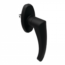 nVent AL3DRBLK - NEMA12 3PT LATCH CW NONLK BLK