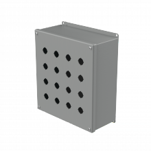 nVent E16PBXM - PB Encl, x deep, 22.5mm