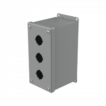 nVent E3PBX - 3 PB Enclosure 8.00x4.00x4.75