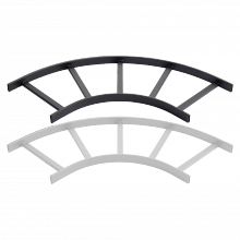 nVent L90HB12G - 90 Deg. Hor. Bend 12in- Gray