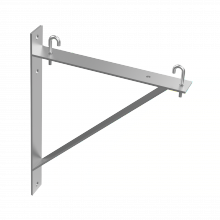 nVent LTSB12GZ - Tri. Support Bkt. 12in - Clear