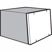 nVent PCS46F - Cover, Upper Front