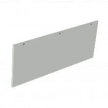 nVent PDS412GLD - Solid door upper front