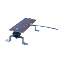 nVent EGBA14412AA1TT - GRD BAR ASSY,1/4INX4INX12IN,C11000 CU,AA