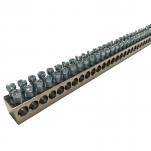 nVent 568674 - Earthing & Neutral Busbar EB2X130
