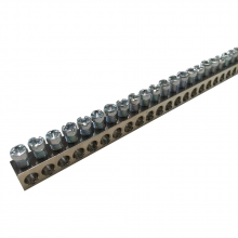 nVent 568667 - Earthing & Neutral Busbar EB166