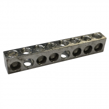 nVent 568712 - Earthing & Neutral Busbar EB6AL
