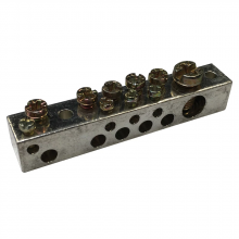 nVent 568717 - Earthing & Neutral Double Busbar EBD10AL