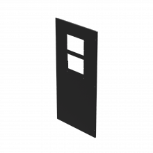 nVent PSS2010ACB - Side AC cutout 2000x1000 Blk