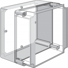 nVent Q1313PE - Panel fits 130x130mm