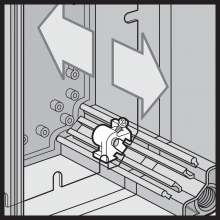 nVent QIPDF - Panel Depth Fitting