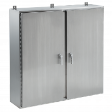 nVent A30H4810WFSSLP3PT - Two-Door N4X 304SS with handle