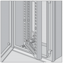 nVent UUGK - ULTRX Swing-out panel Ground K