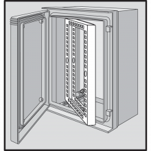 nVent UU7560SF - Swing-Out Rack Frame  14U