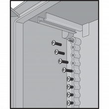nVent UUMH1 - Mtg Hardware, (10) Self Tappin